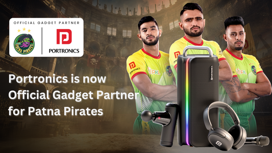Portronics is now Official Gadget Partner for Patna Pirates