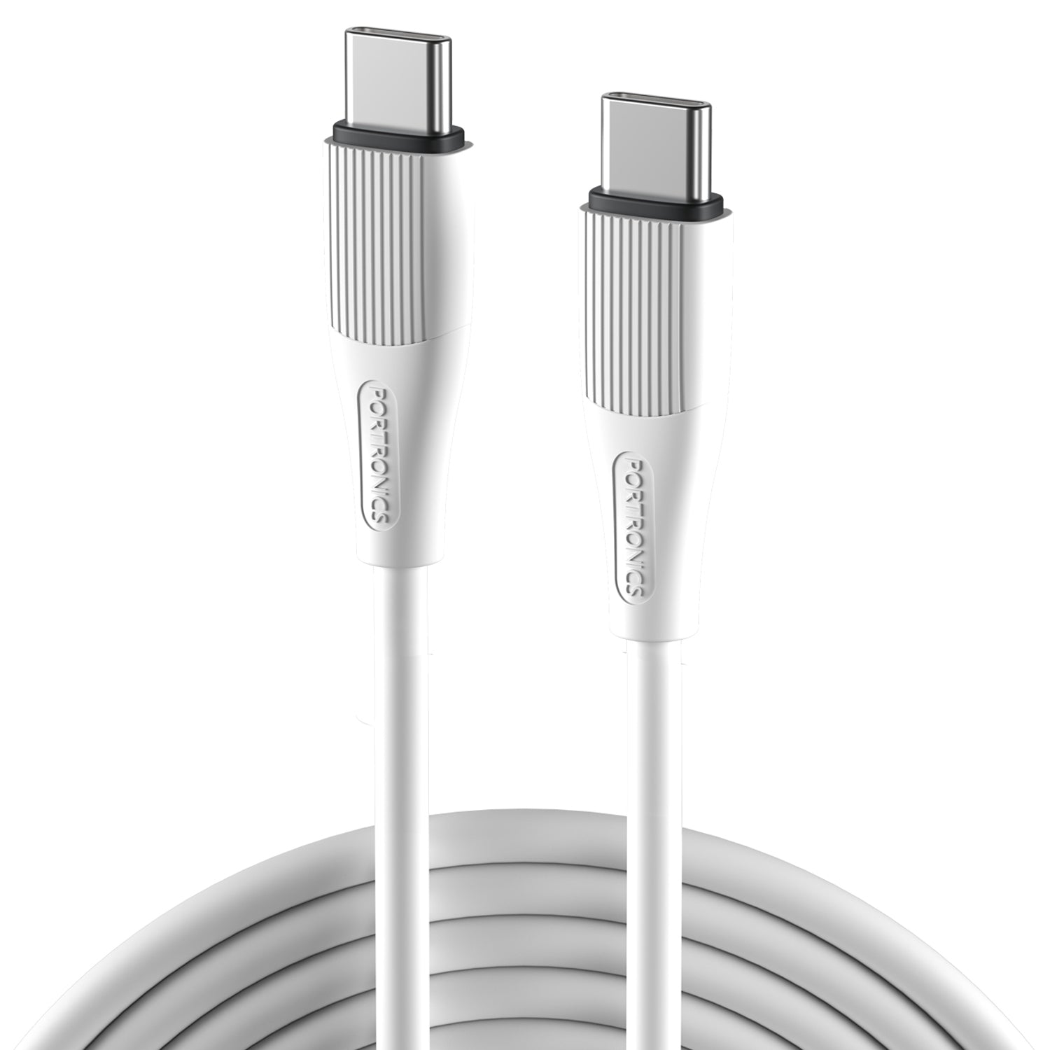 Silklink - C To C Cable Silicone 1M 60W — Portronics