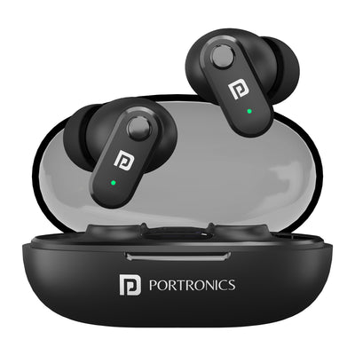Portronics Harmonics Twins s16 |wireless earbuds| best earbuds online at low price