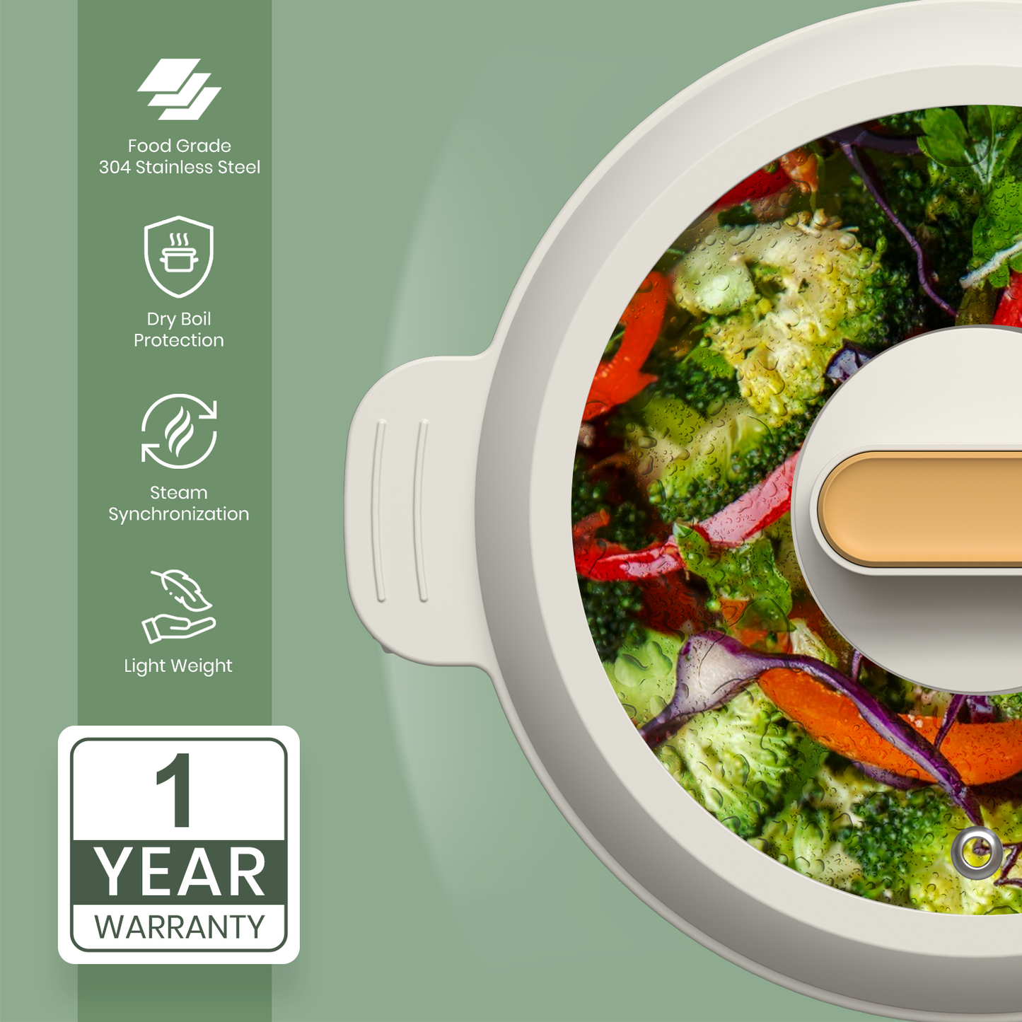 Anymeal Fast Water Boiling Electric Kettle – Portable Electric Kettle for Travel with Adjustable Temperature Control, Cool-Touch Exterior & Tempered Glass Lid