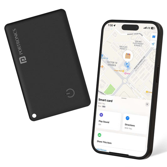 Portronics Card Finder at best price | location tag for iPhone online