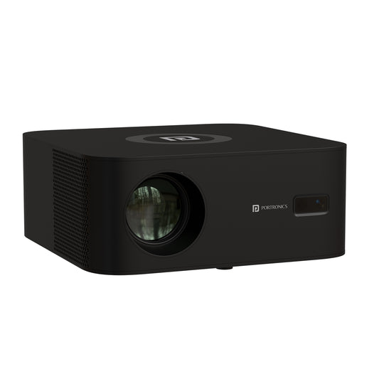 Portronics Beem 510 Smart LED mini projector for home with pre built app| best projector by portronics