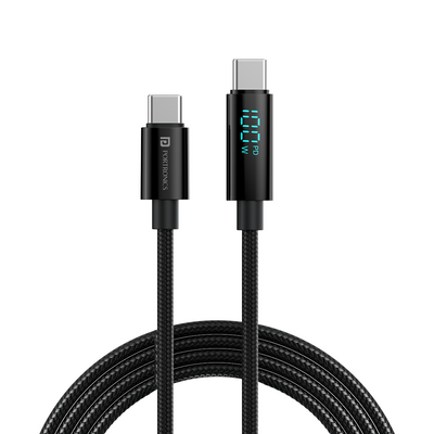 Portronics Konnect View 100 type c to type c pd fast charging cable
