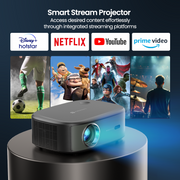 Portronics Beem 430 Smart portable Projector with streaming features| Bluetooth projector for home comes with integrated App