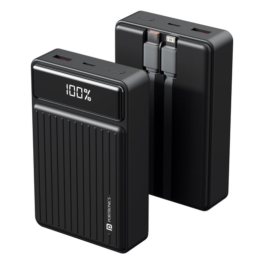Luxcell Bind Mini 20K smallest 20000mAh power bank with fast charging for students and mobile users