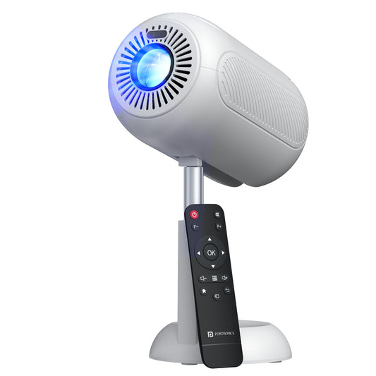 Portronics Beem 540 Smart Android LED Projector | smart projector for home with pre-installed apps and auto-focus for effortless viewing| best led projector online at best price