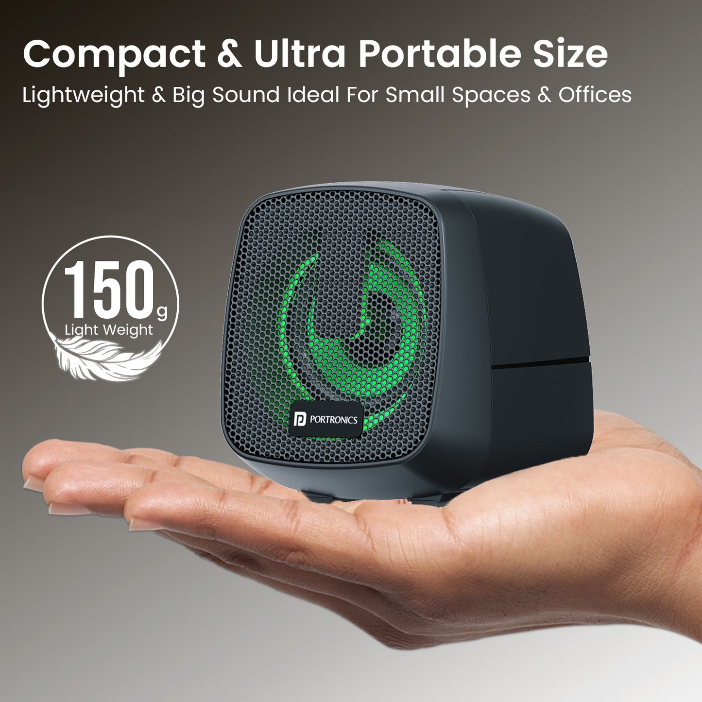 Compact and stylish, the In Tune 6 Computer Speaker delivers crisp sound with its 10W speakers, making it the perfect speaker for PC and multimedia use.