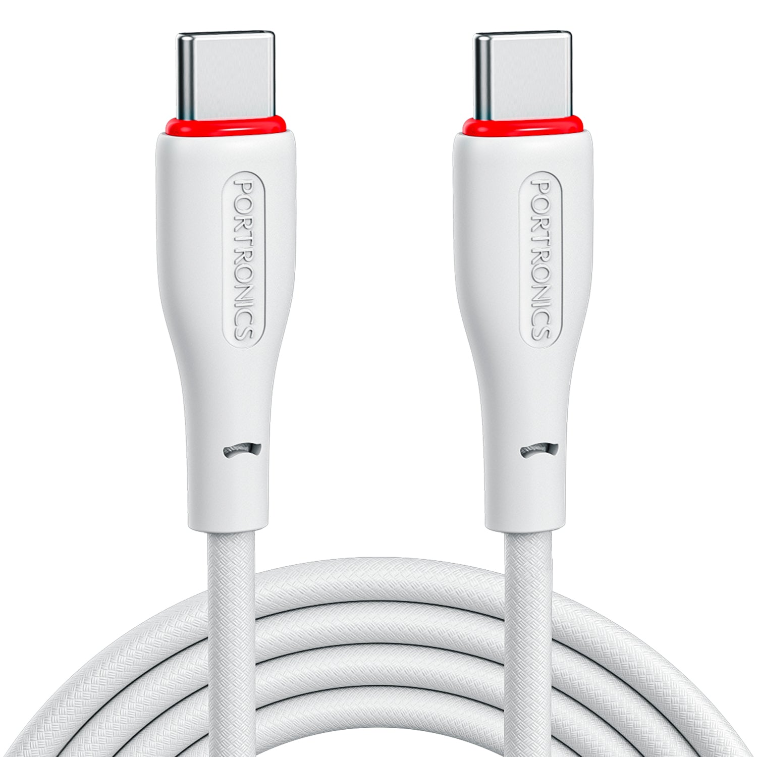 Portronics Konnect B 100W Type-C to Type-C Cable (1.5m) — Accessories