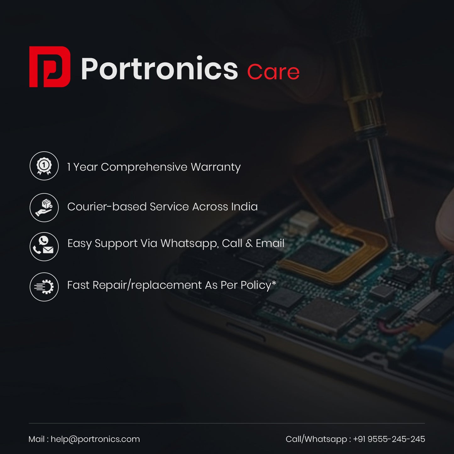 Portronics Pico 14 Mini Android Projector | Compact and stylish 73×73×60 mm design weighing just 250g | Portable smart LED projector for dorm rooms, hostels, and apartments