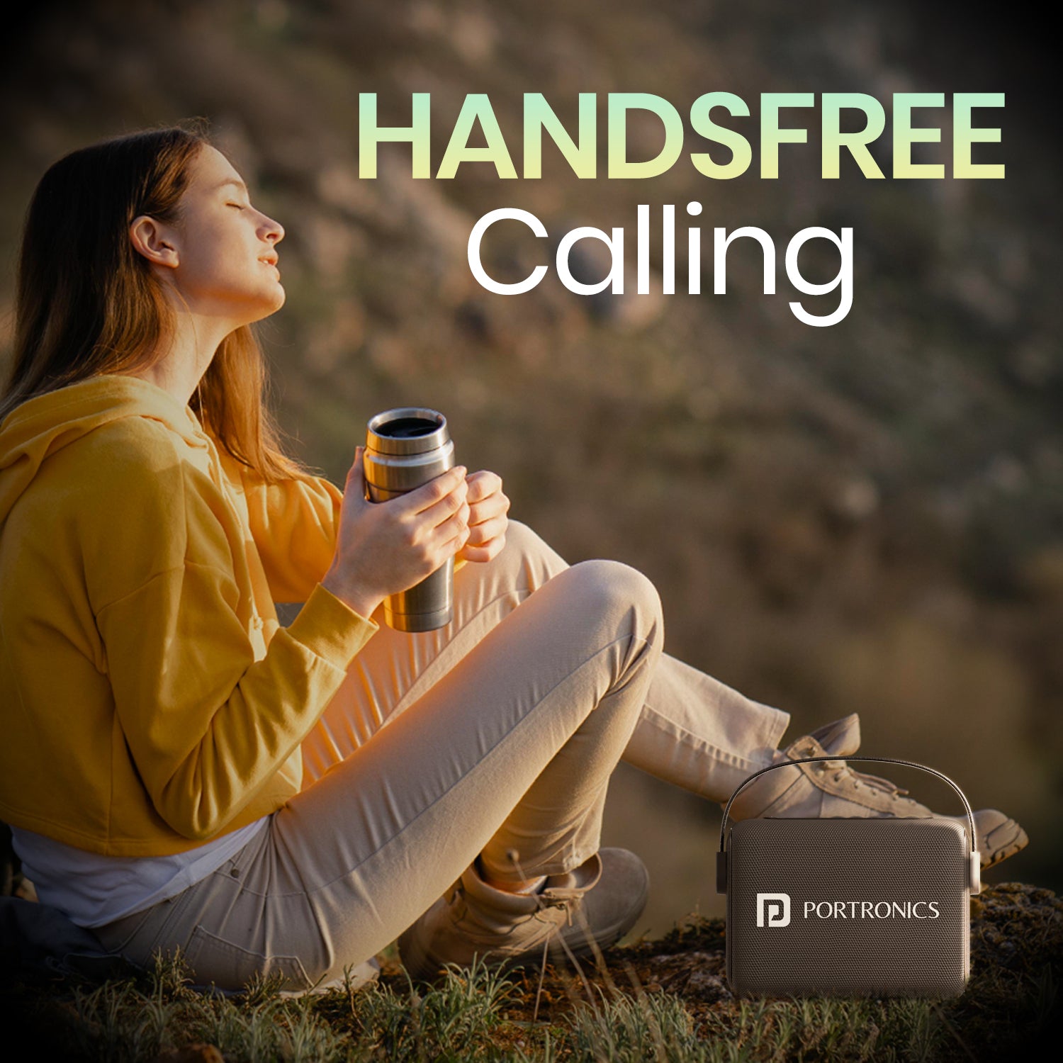 Portronics Resonate 2 14w Bluetooth portable speaker with mic| Bluetooth speaker online at best price| best Speaker for calling| Speaker for music lover online