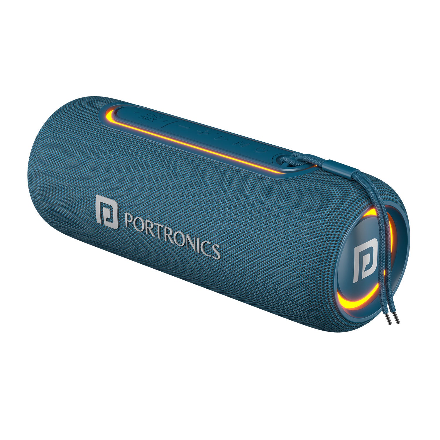 Portronics Resound 2 best portable speakers in India under 3000 for iOS & Android, Fast and easy connectivity. Blue