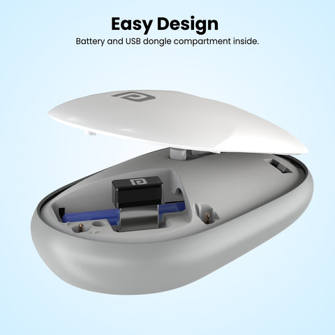 Portronics Toad II Wireless Mouse for Laptop & PC with Type C port |Best wireless mouse| Bluetooth mouse online