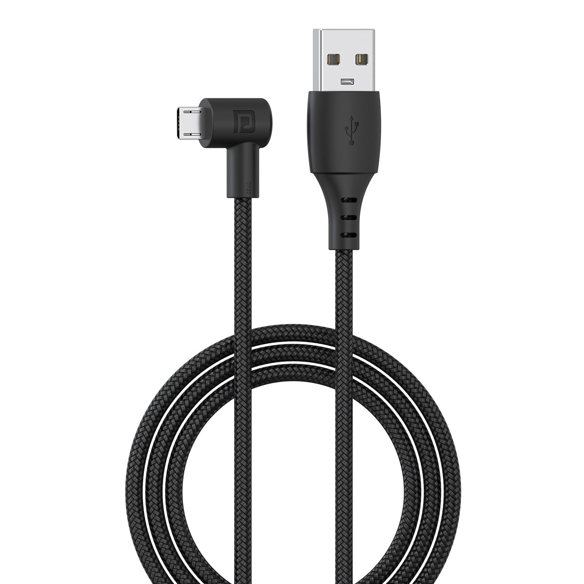 Konnect HD - A to Micro Cable Nylon Braided 1.2M 3A — Portronics