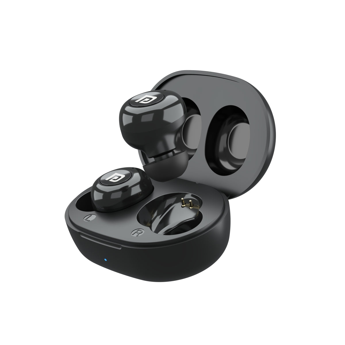 Black Harmonics Twins S3 bluetooth earbuds under 1000| best earbuds in the market| portronics best earbuds online