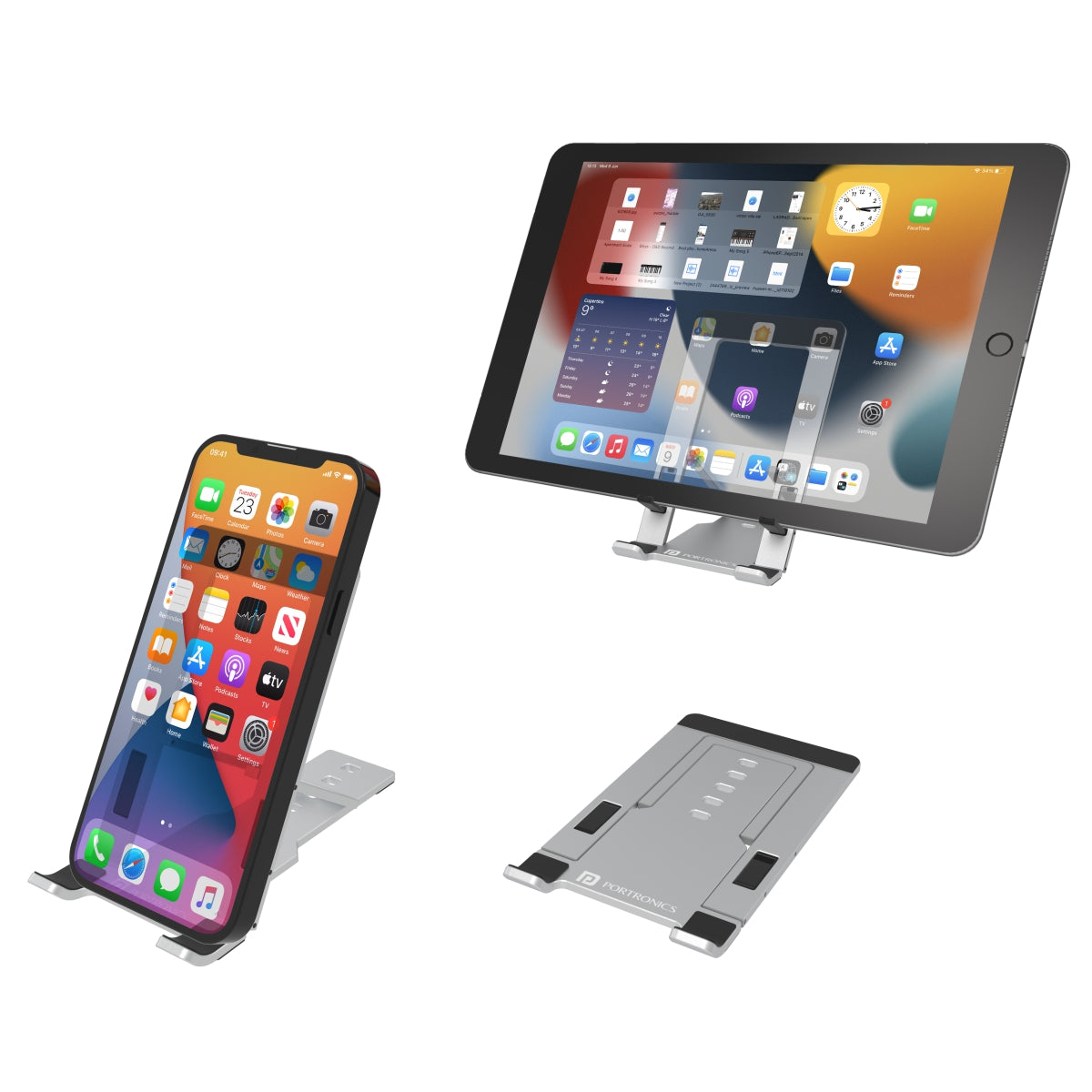 Buy Portronics Modesk one Foldable Mobile and Tablet Holder
