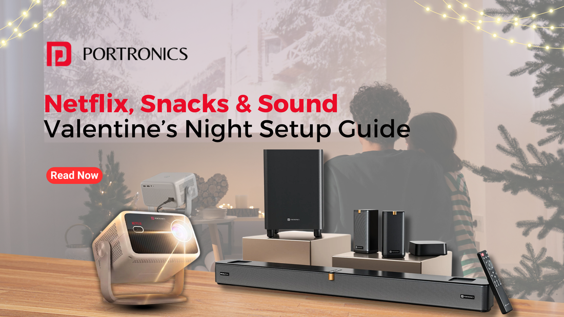 netflix, snacks & sound valentine’s night setup guide