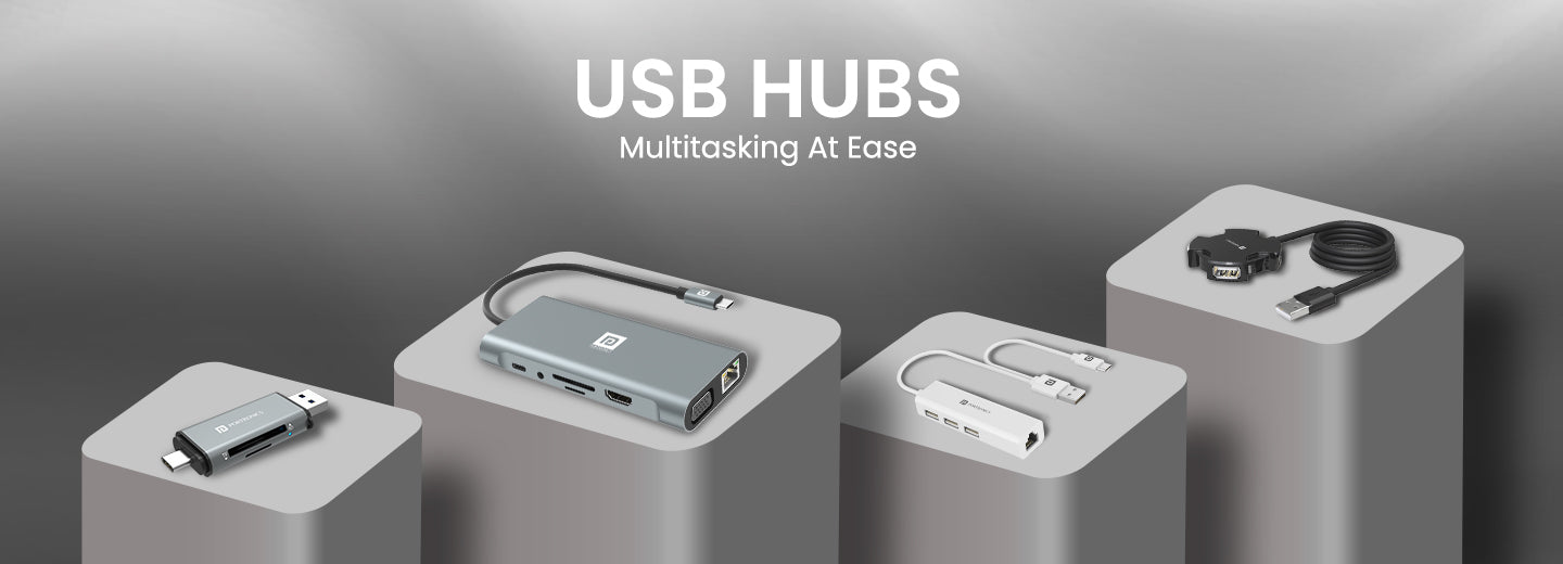 Buy Portronics USB Hub & Multiports for laptop | Type C Port