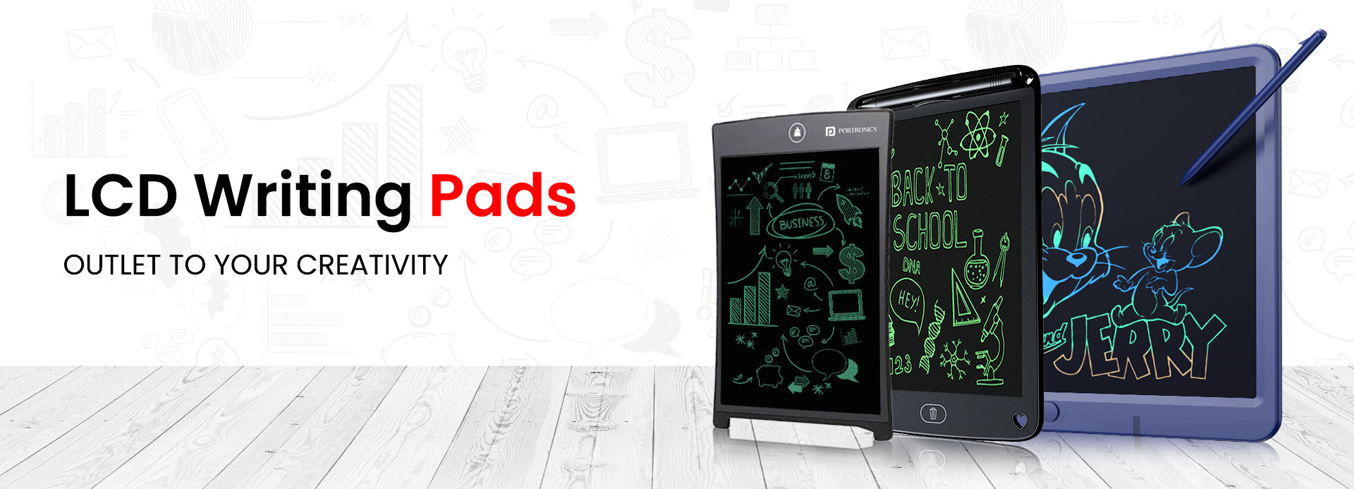 Portronics Slate Buy Portronics LCD Writing Pads & Drawing Tablets/Digital Slate