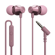 Portronics Conch Beat A earphones with mic pink