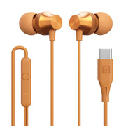 Portronics conch beta c type c earphones for all type enable mobile