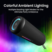 Portronics breeze 5 25w Bluetooth party speaker with dynamics RGB lights