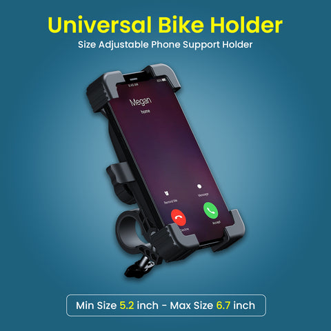 Portronics Mobike III universal Bike phone Holder and mobile holder for all phone