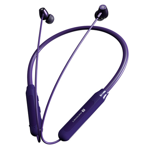 Portronics Z3 Wireless Bluetooth Neckband Earphones| bluetooth headphones neckband blue