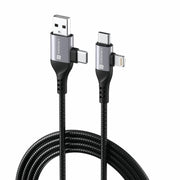 Portronics Konnect 4 in 1 multi-functional charging cable