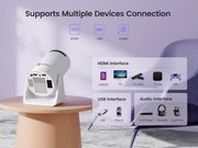 Portronics Beem 440 Portable home LED Projector with multiple device connections