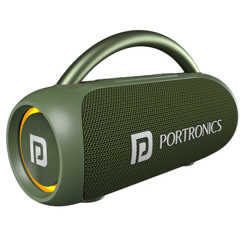 Portronics Radiant 30w portable wireless speaker with aluminum handles 