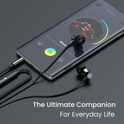Portronics wired earphones |wired headsets| headphones with wire for everyday use