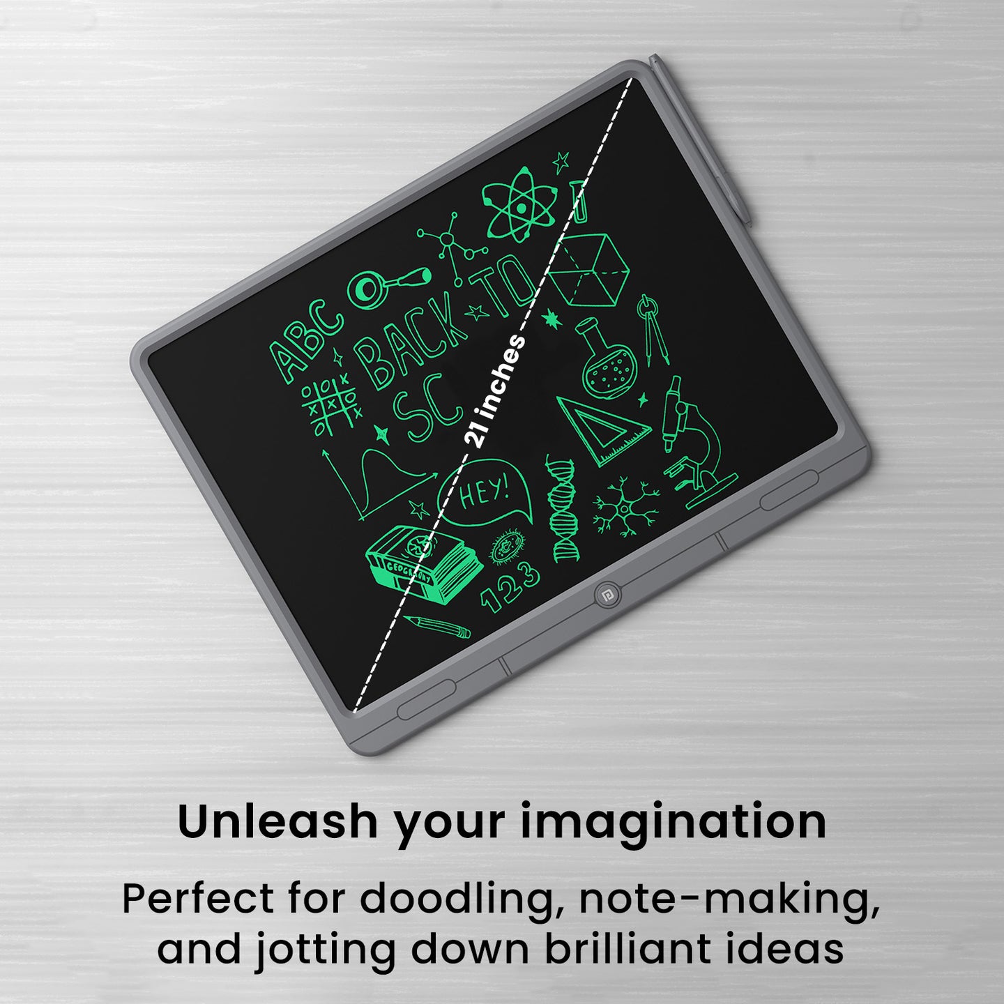 Buy Portronics Ruffpad 21 LCD Writing Pad With Anti Glare Screen