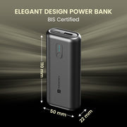 Portronics PowerPod 10K  Power Bank| pocket Power Bank