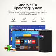 Portronics Beem 410: Portable Projector for home with android 9.0 operating system