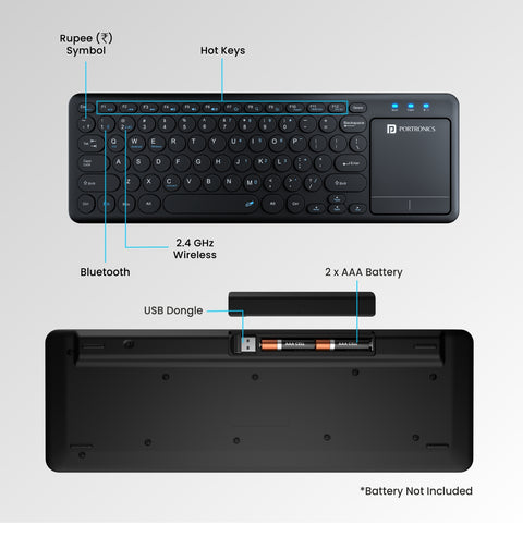 Wireless Keyboard with mouse