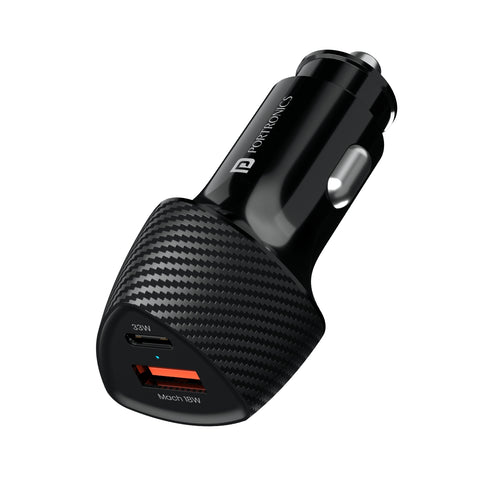 Portronics Car Power 16 Fast Charging Car Charger
