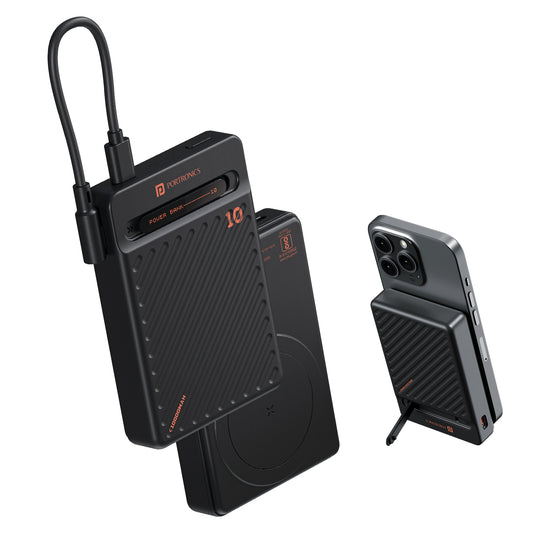 Chyro 10K Power Bank – 10000mAh Fast Charging Wireless Power Bank for Mobile & iPhone, Pocket Power Bank with MagSafe, Durable & Compact Design| best power bank for iPhone
