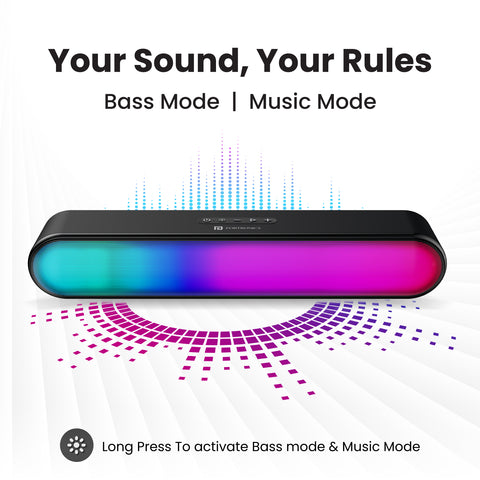 Portronics DECIBEL 23 Wireless bluetooth soundbar with bass mode