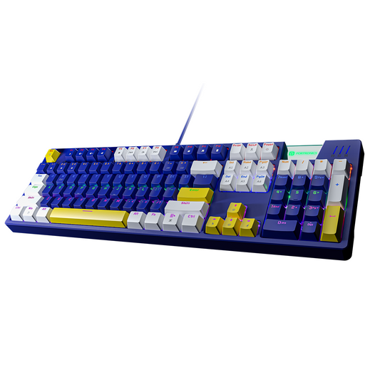 Portronics K2- Blue Mechanical Gaming wired Keyboard