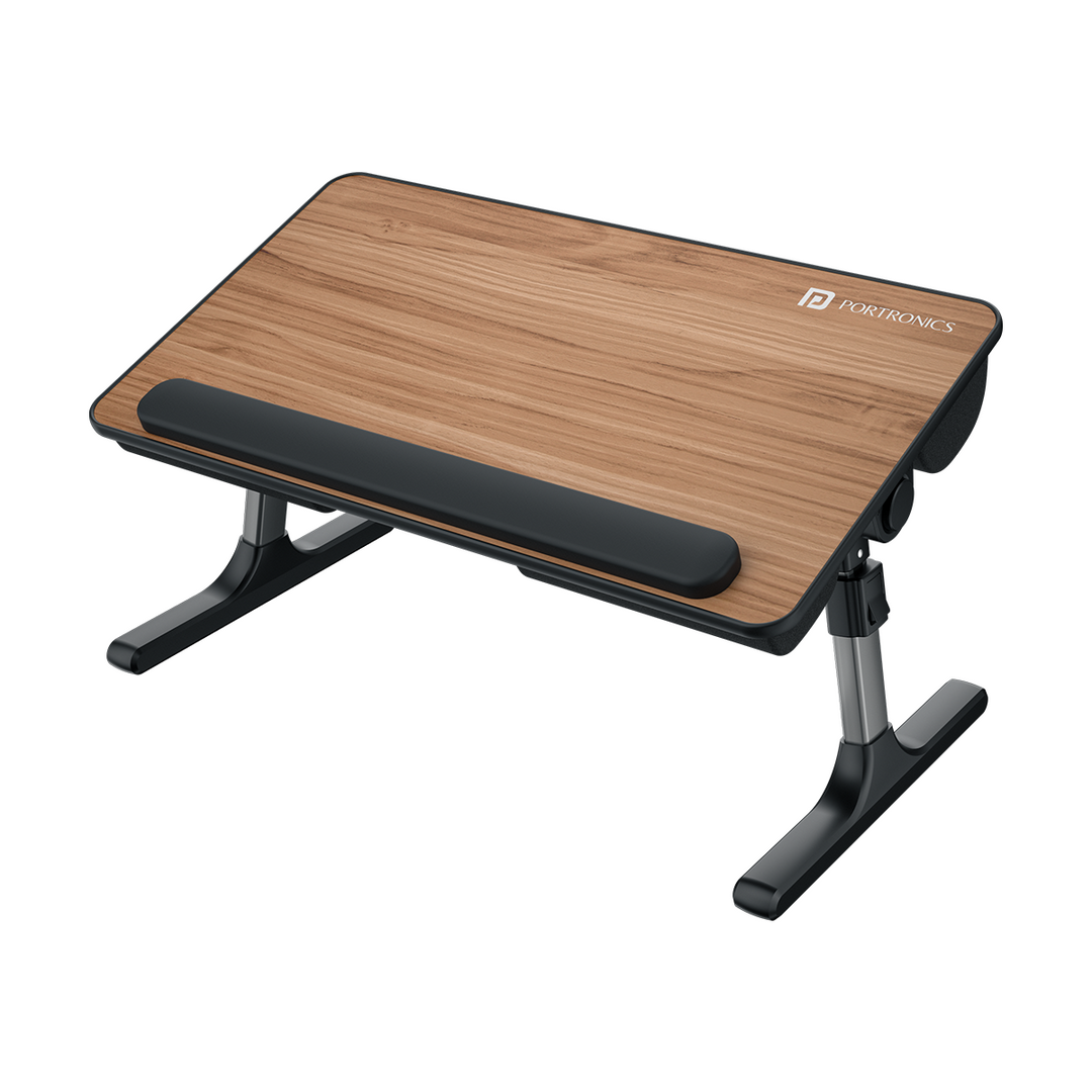 Shop Portronics My Buddy Z Foldable Laptop Table For Bed & Desk