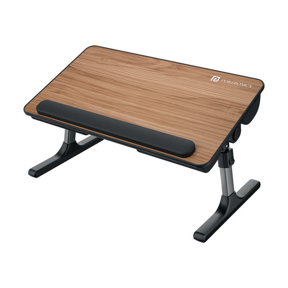 Shop Portronics My Buddy Z Foldable Laptop Table For Bed & Desk