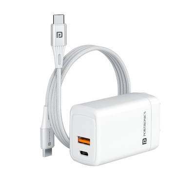 Portronics Adapto 65 Plus 65w Power Adapter fast wall charger