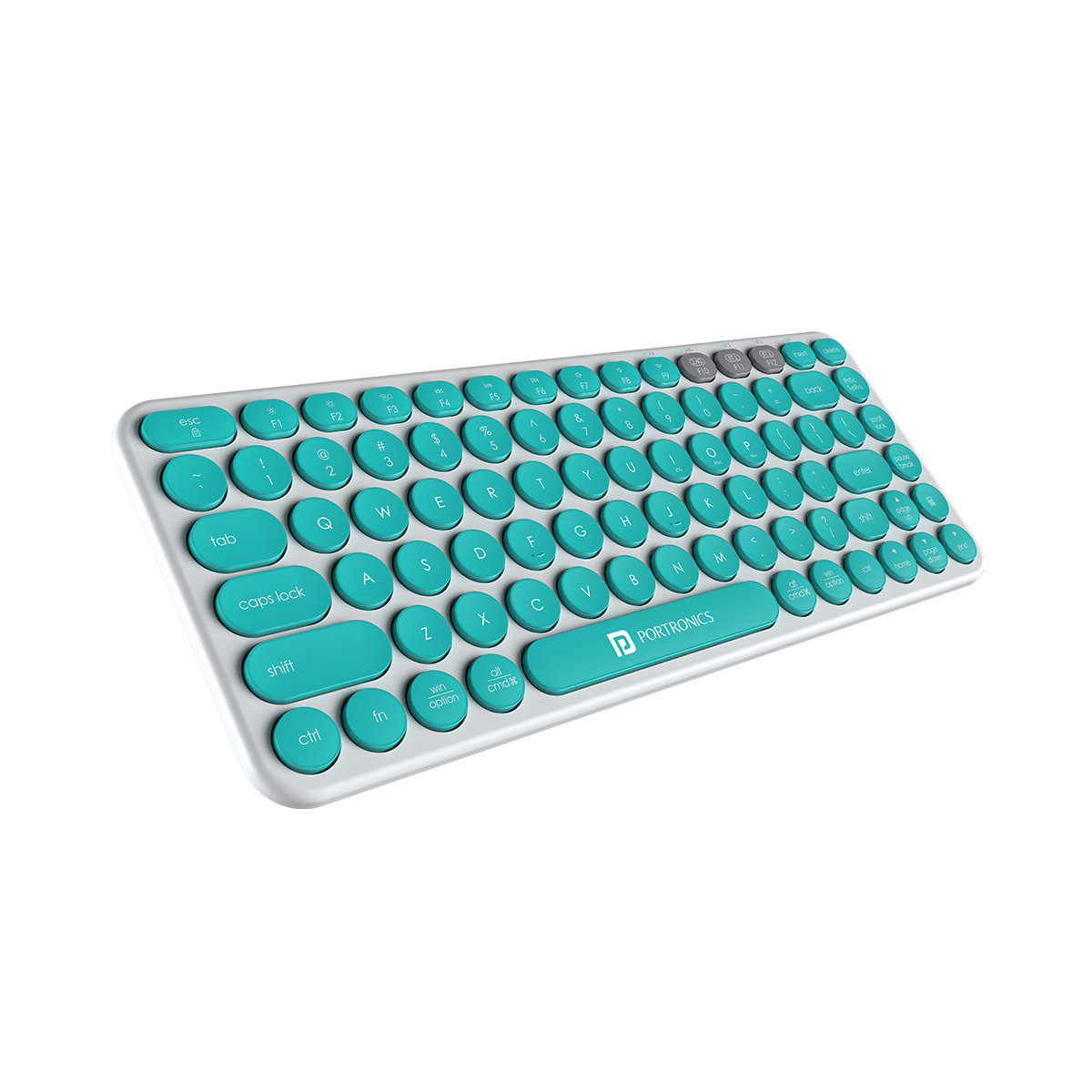 Buy Portronics Bubble 2.0 Dual Connectivity Wireless keyboard