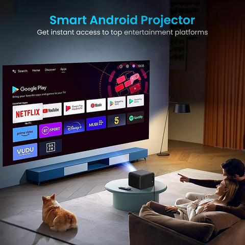Portronics Beem 460 smart android projector for home| Portable projector for home with full of entertainment