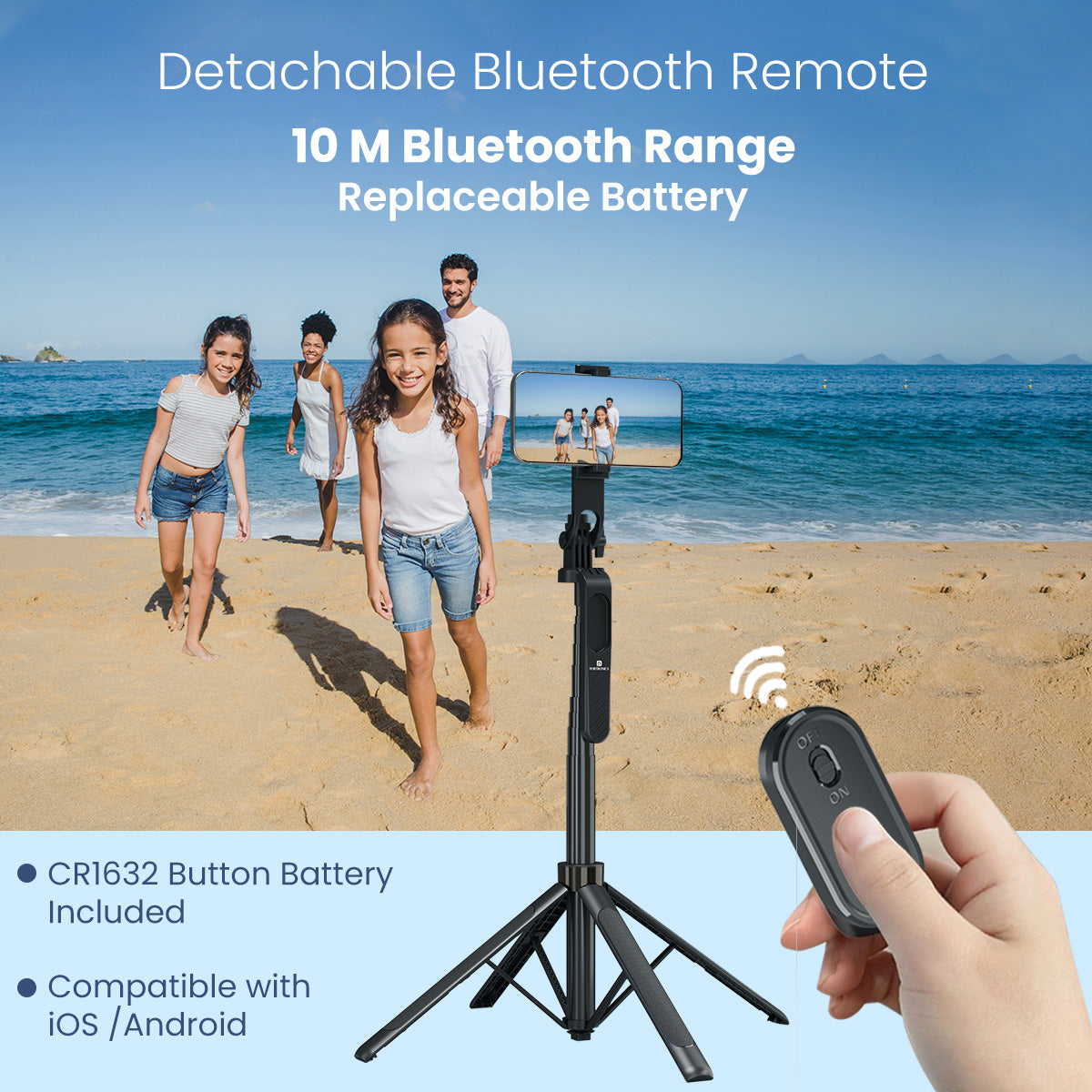 Lumistick 2 - Smart Selfie Stick