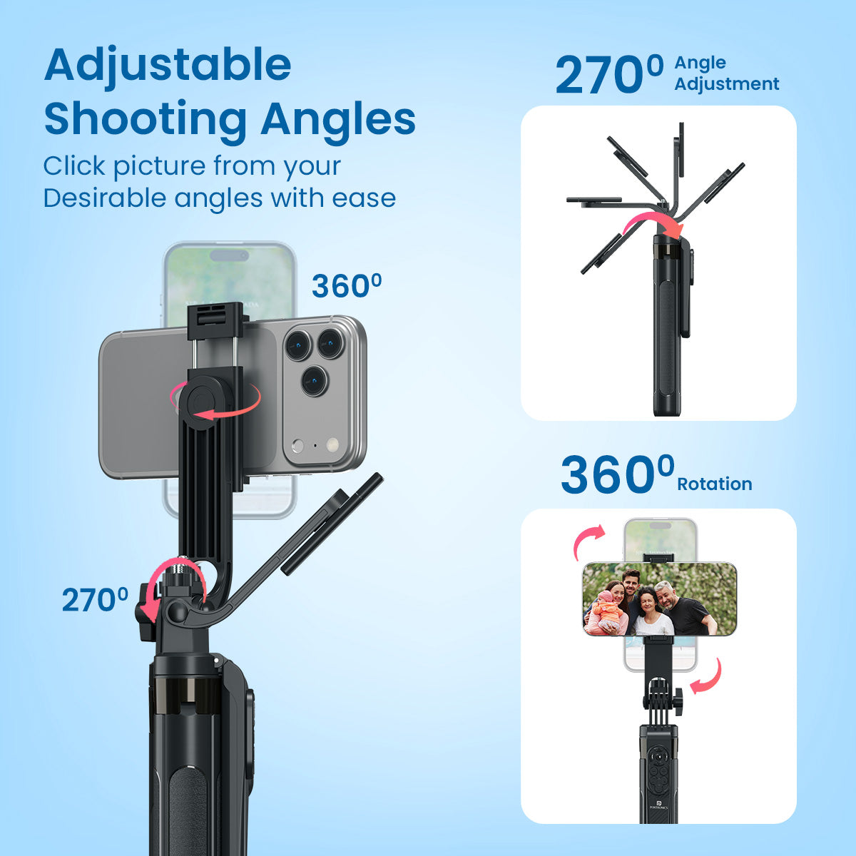 Lumistick 2 - Smart Selfie Stick