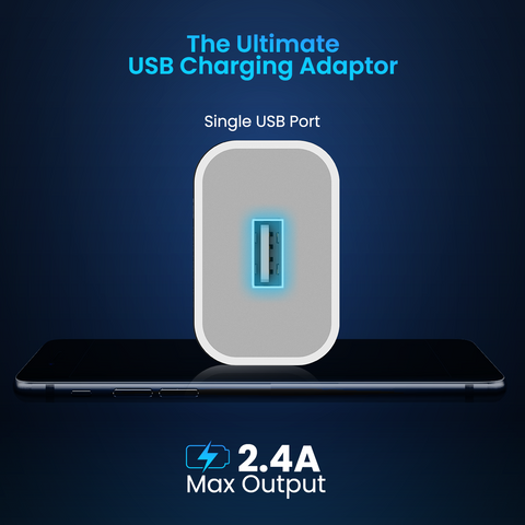 Portronics Adapto 12 12w fast charger with 2.4w max output