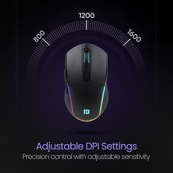 Patronics Mouse Portronics Toad One Rechargeable Wireless Mouse For Laptop