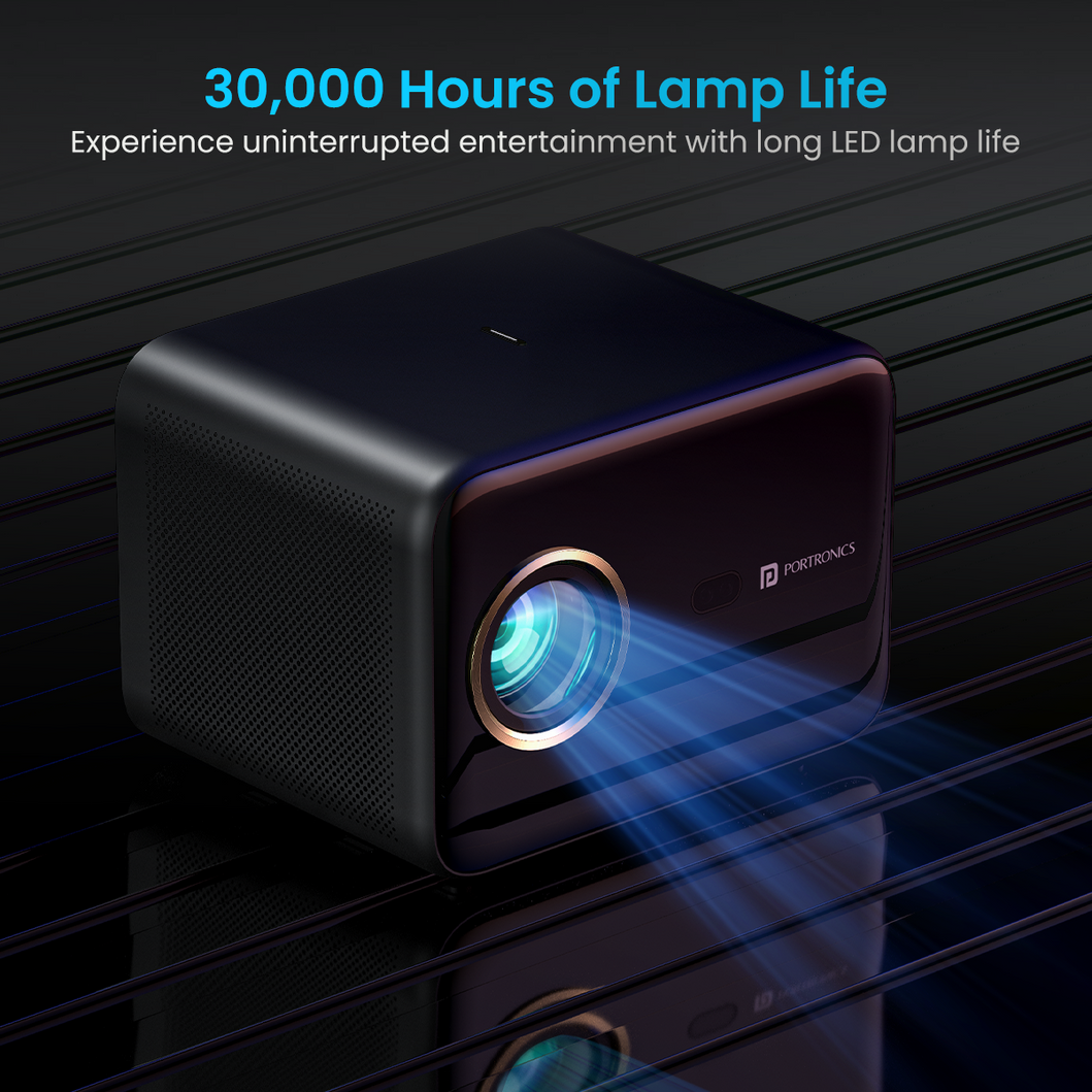 Shop Portronics Beem 410: Android Smart Portable Projector for Home