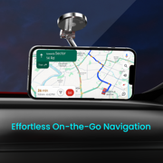 Portronics MoGun 3 magnetic car mobile stand for easy navigation
